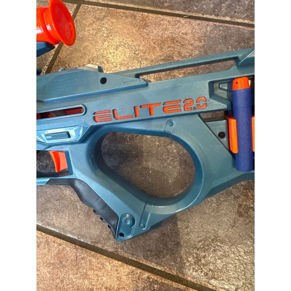 Nerf Elite 20‎ Eagle Point Blaster Scope Darts Teal Orange